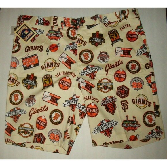 Loudmouth Golf Shorts San Francisco Giants MLB 44 - Picture 3 of 4